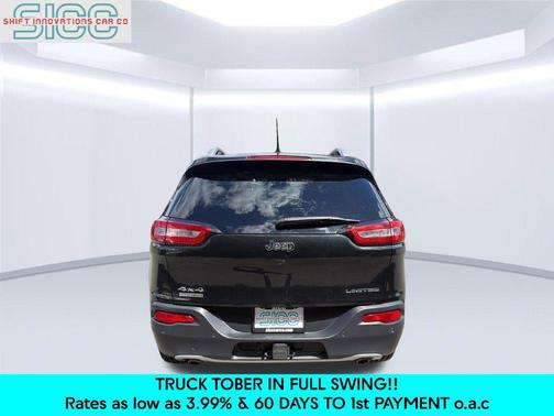 Brilliant Black Crystal Pearlcoat 2014 Jeep Cherokee Limited