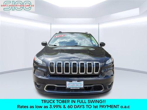Brilliant Black Crystal Pearlcoat 2014 Jeep Cherokee Limited
