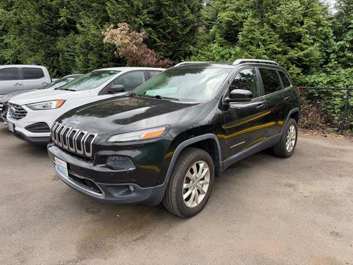 Brilliant Black Crystal Pearlcoat 2014 Jeep Cherokee Limited