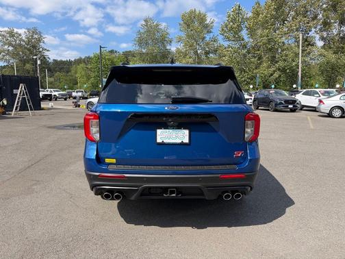 Atlas Blue Metallic 2021 Ford Explorer ST