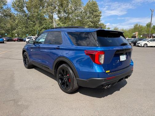 Atlas Blue Metallic 2021 Ford Explorer ST