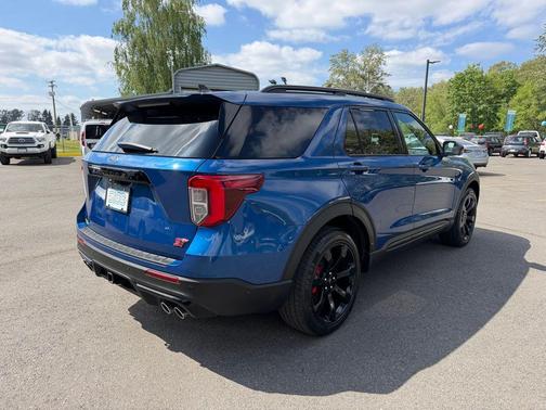 Atlas Blue Metallic 2021 Ford Explorer ST