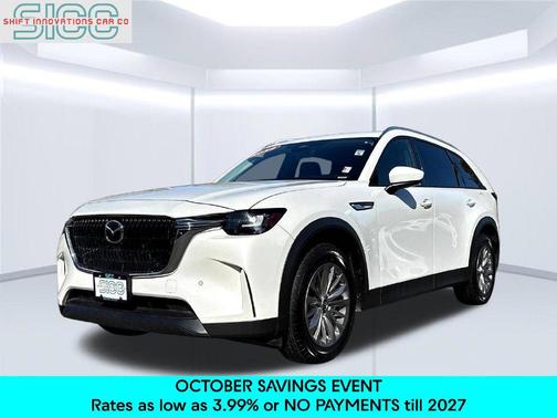 Rhodium White Premium 2025 Mazda CX-90 3.3 Turbo Preferred