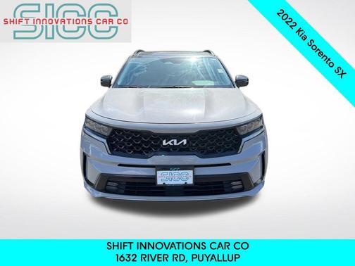 Wolf Gray 2022 Kia Sorento SX