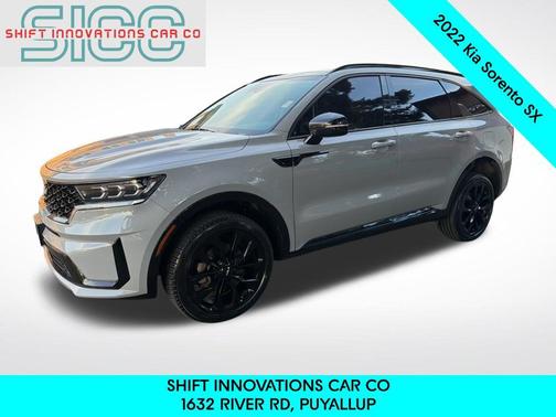 Wolf Gray 2022 Kia Sorento SX