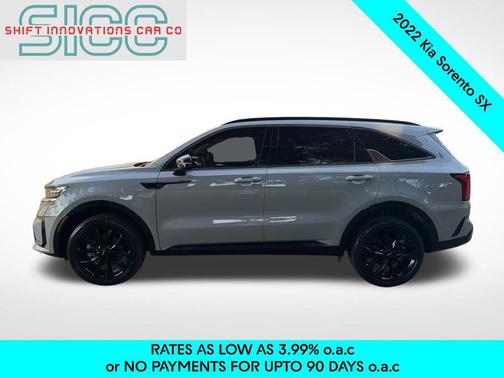 Wolf Gray 2022 Kia Sorento SX