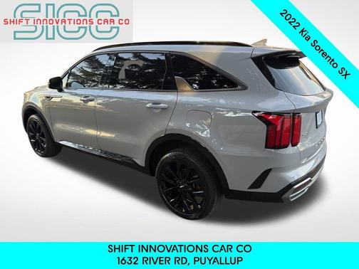 Wolf Gray 2022 Kia Sorento SX