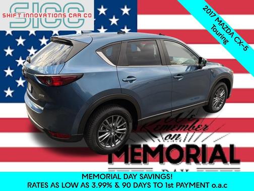 Eternal Blue Mica 2017 Mazda CX-5 Touring