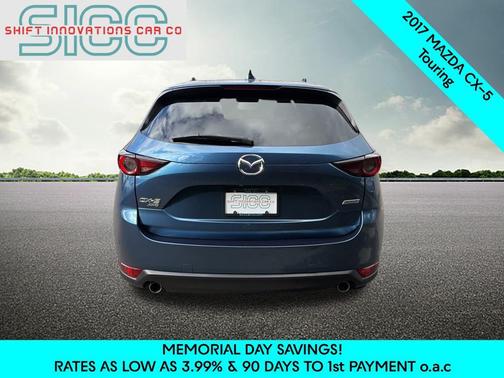 Eternal Blue Mica 2017 Mazda CX-5 Touring