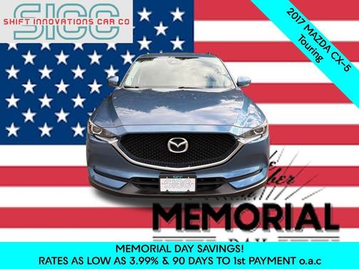 Eternal Blue Mica 2017 Mazda CX-5 Touring