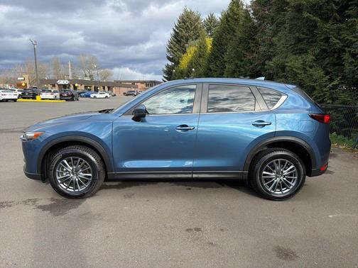 Eternal Blue Mica 2017 Mazda CX-5 Touring