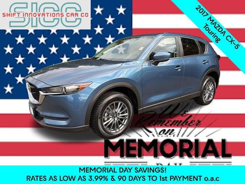 Eternal Blue Mica 2017 Mazda CX-5 Touring