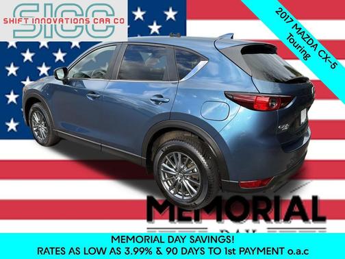 Eternal Blue Mica 2017 Mazda CX-5 Touring