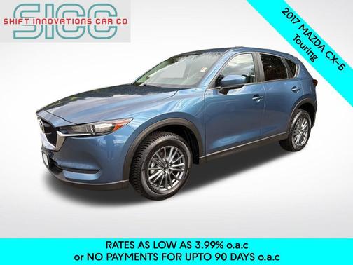 Eternal Blue Mica 2017 Mazda CX-5 Touring