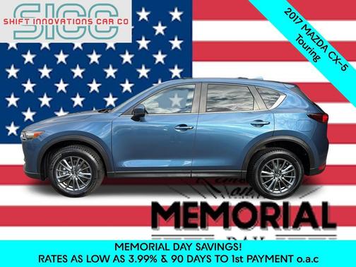 Eternal Blue Mica 2017 Mazda CX-5 Touring