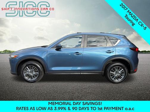 Eternal Blue Mica 2017 Mazda CX-5 Touring