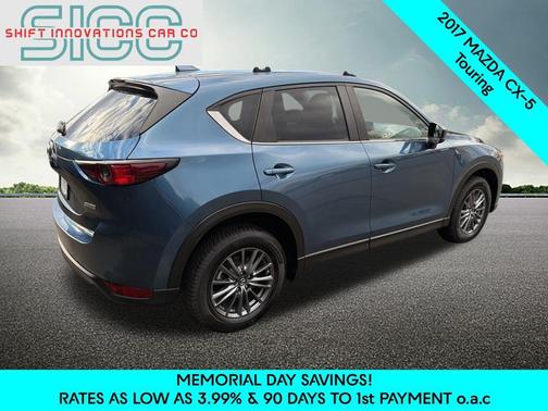 Eternal Blue Mica 2017 Mazda CX-5 Touring