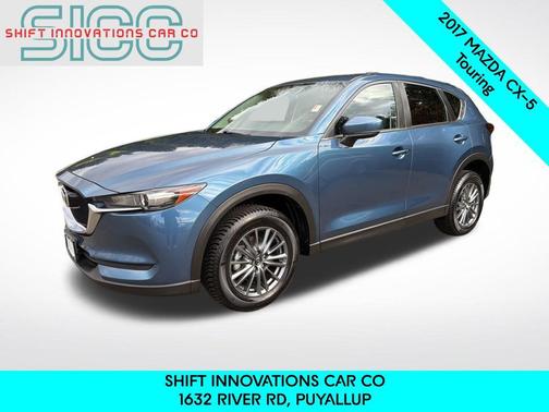 Eternal Blue Mica 2017 Mazda CX-5 Touring