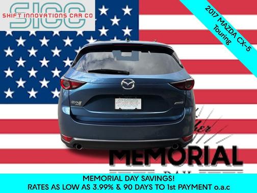 Eternal Blue Mica 2017 Mazda CX-5 Touring