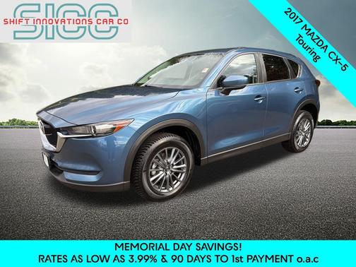 Eternal Blue Mica 2017 Mazda CX-5 Touring
