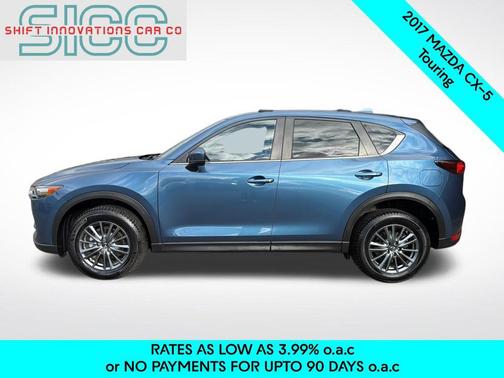 Eternal Blue Mica 2017 Mazda CX-5 Touring