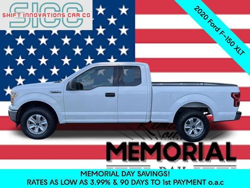 Oxford White 2020 Ford F-150 XLT