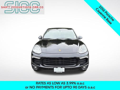 Black 2016 Porsche Cayenne Cayenne