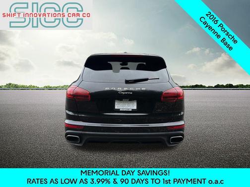 Black 2016 Porsche Cayenne Cayenne