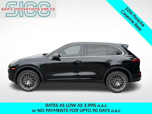 Black 2016 Porsche Cayenne Cayenne