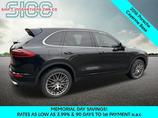 Black 2016 Porsche Cayenne Cayenne