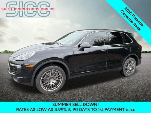 Black 2016 Porsche Cayenne Cayenne