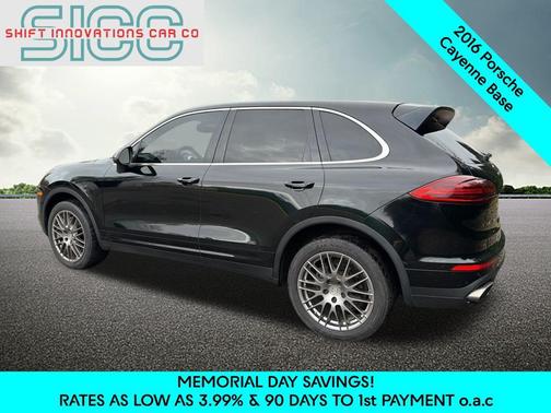 Black 2016 Porsche Cayenne Cayenne