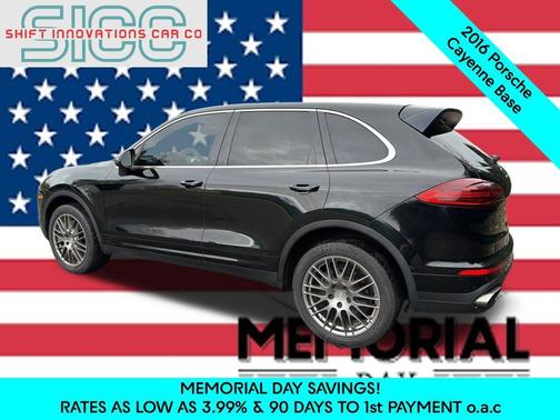Black 2016 Porsche Cayenne Cayenne