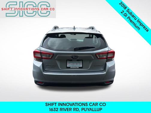 Ice Silver Metallic 2018 Subaru Impreza 2.0i Premium