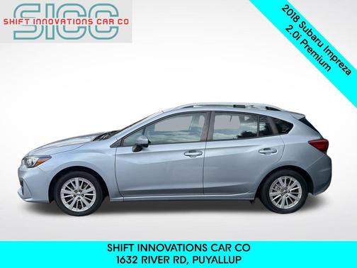 Ice Silver Metallic 2018 Subaru Impreza 2.0i Premium