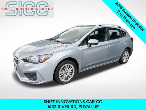 Ice Silver Metallic 2018 Subaru Impreza 2.0i Premium