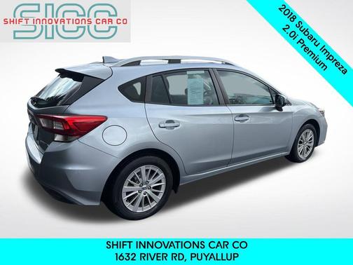 Ice Silver Metallic 2018 Subaru Impreza 2.0i Premium