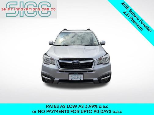 Ice Silver Metallic 2018 Subaru Forester 2.5i Premium