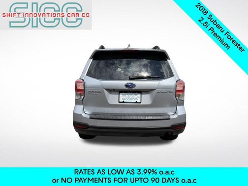 Ice Silver Metallic 2018 Subaru Forester 2.5i Premium