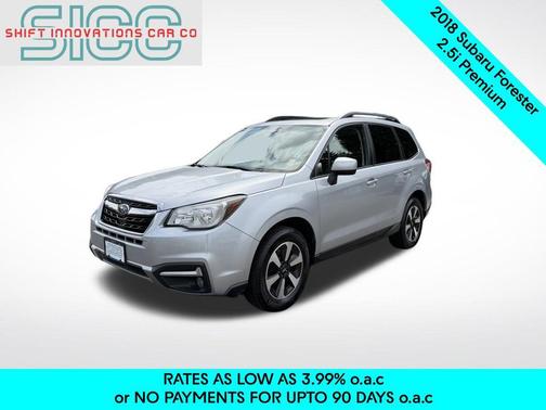 Ice Silver Metallic 2018 Subaru Forester 2.5i Premium