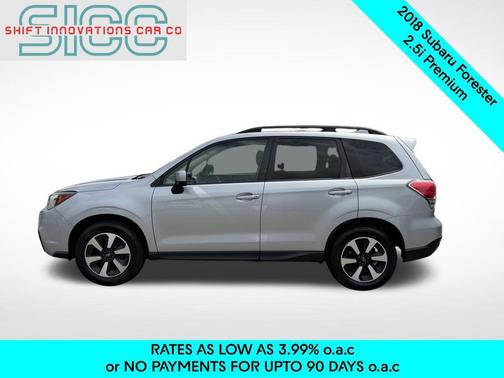 Ice Silver Metallic 2018 Subaru Forester 2.5i Premium