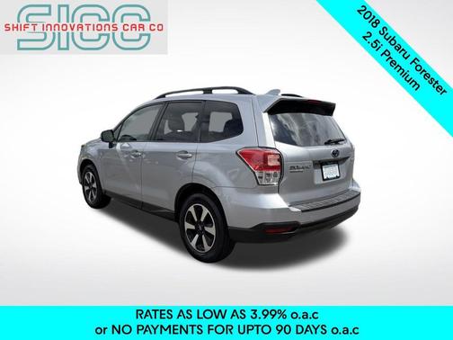 Ice Silver Metallic 2018 Subaru Forester 2.5i Premium