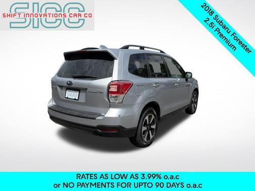Ice Silver Metallic 2018 Subaru Forester 2.5i Premium