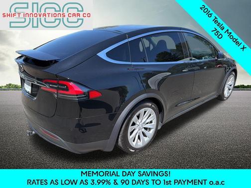 Black 2016 Tesla Model X 75D