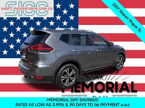 Gun Metallic 2017 Nissan Rogue SL
