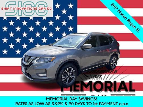 Gun Metallic 2017 Nissan Rogue SL