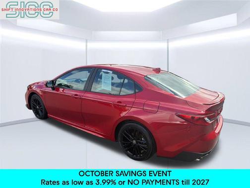 Supersonic Red 2025 Toyota Camry SE