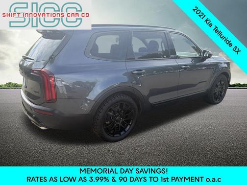 Gray 2021 Kia Telluride SX