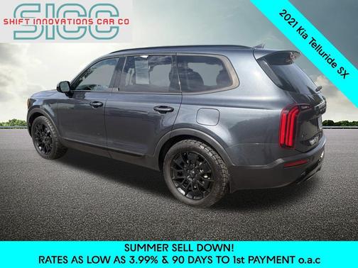 Gray 2021 Kia Telluride SX