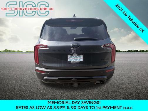 Gray 2021 Kia Telluride SX